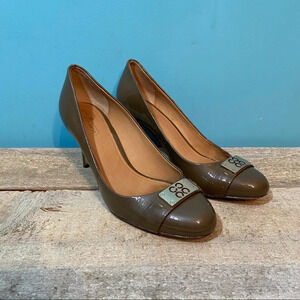 Coach  Whitney patent leather heels in‎ size 7.5